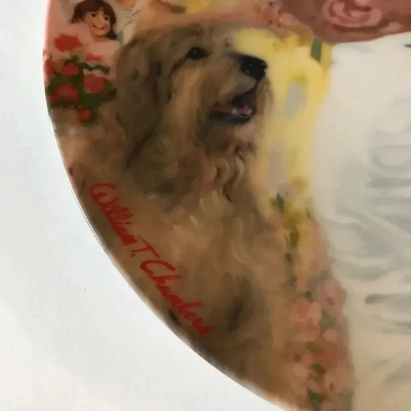 Annie and Daddy Warbucks the finale Collectors Plate vintage Edwin m Knowles - Picture 4 of 8